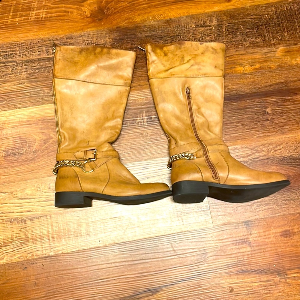 Tan Tall Boots